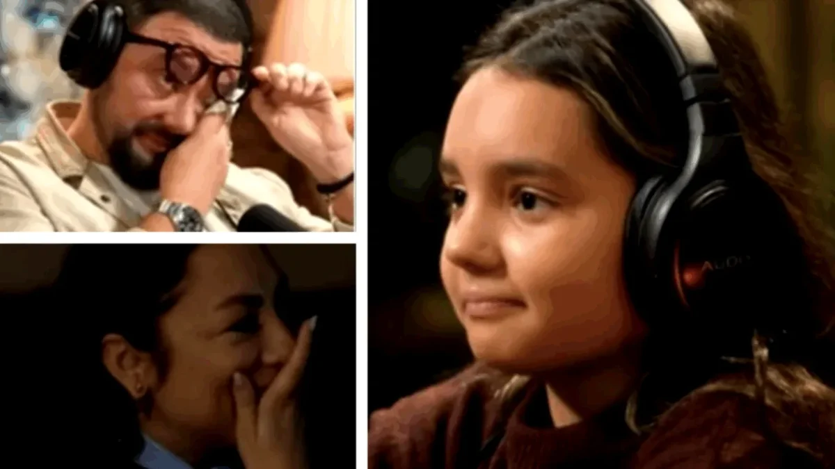 Momente emoționante: Eva i-a făcut pe Andra și Cătălin Măruță să plângă în primul ei podcast