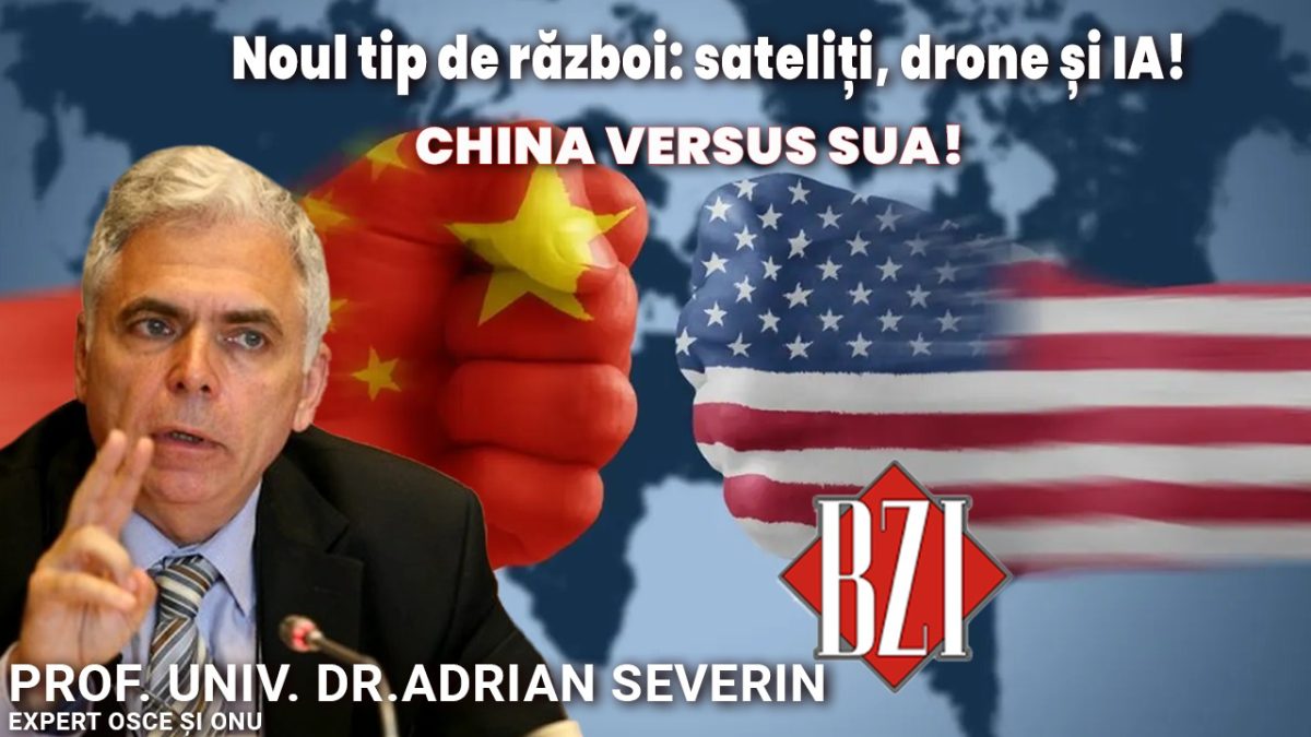 Emisiune BZI LIVE pe zona de geostrategie și geopolitică alături de prof. univ. dr. Adrian Severin, expert ONU și OSCE respectiv fost prim-vicepremier, ministru al Afacerilor Externe și europarlamentar