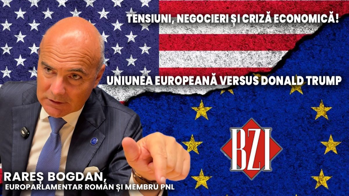 Ediție BZI LIVE din Parlamentul European alături de Rareș Bogdan, europarlamentar român