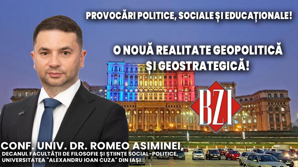 Ediție BZI LIVE de analiză politică și socială alături de conf. univ. dr. Romeo Asiminei, decanul Facultății de Filosofie și Științe Social-Politice, Universitatea „Alexandru Ioan Cuza” din Iași