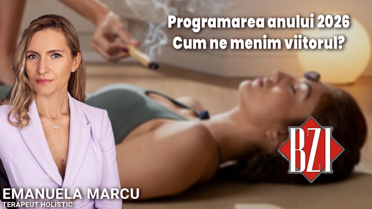 Cum ne putem programa anul 2026 pentru abundență financiară, iubire, sănătate, armonie și pace? Aflăm de la Emanuela Marcu, terapeut holistic în cadrul emisiunii de sănătate BZI LIVE