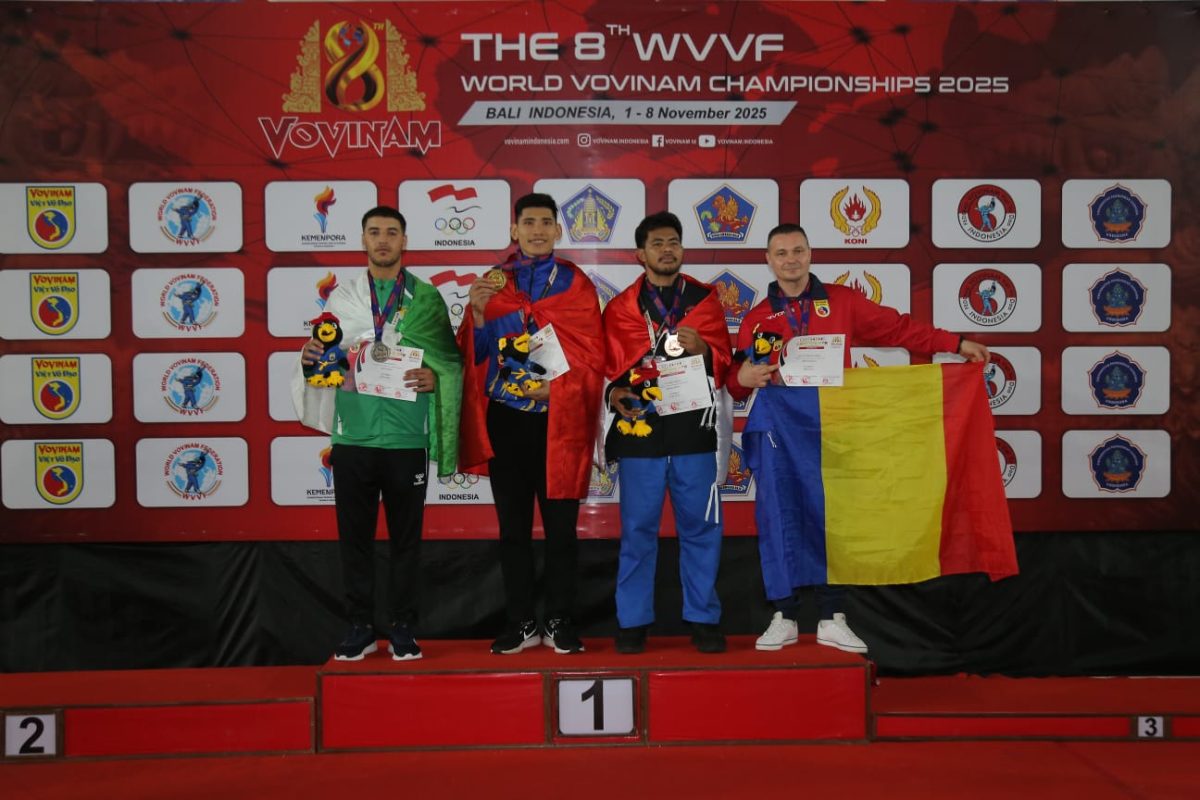 Bali, gazda celei de-a VIII-a ediții a Campionatelor Mondiale de Vovinam Viet Vo Dao. Ieșeanul Adrian Teleman a obținut medalia de bronz