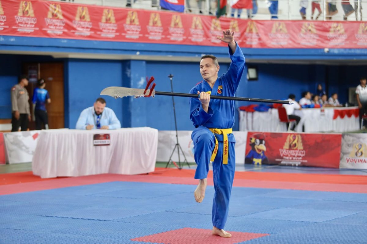Ieșeanul Adrian Teleman, medalie de bronz la Campionatul Mondial de Vovinam Viet Vo Dao din Bali