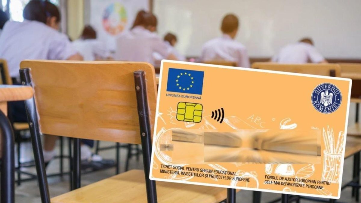 Cardurile educaționale pentru elevi vor fi încărcate! Ce se poate cumpăra cu aceste tichetele