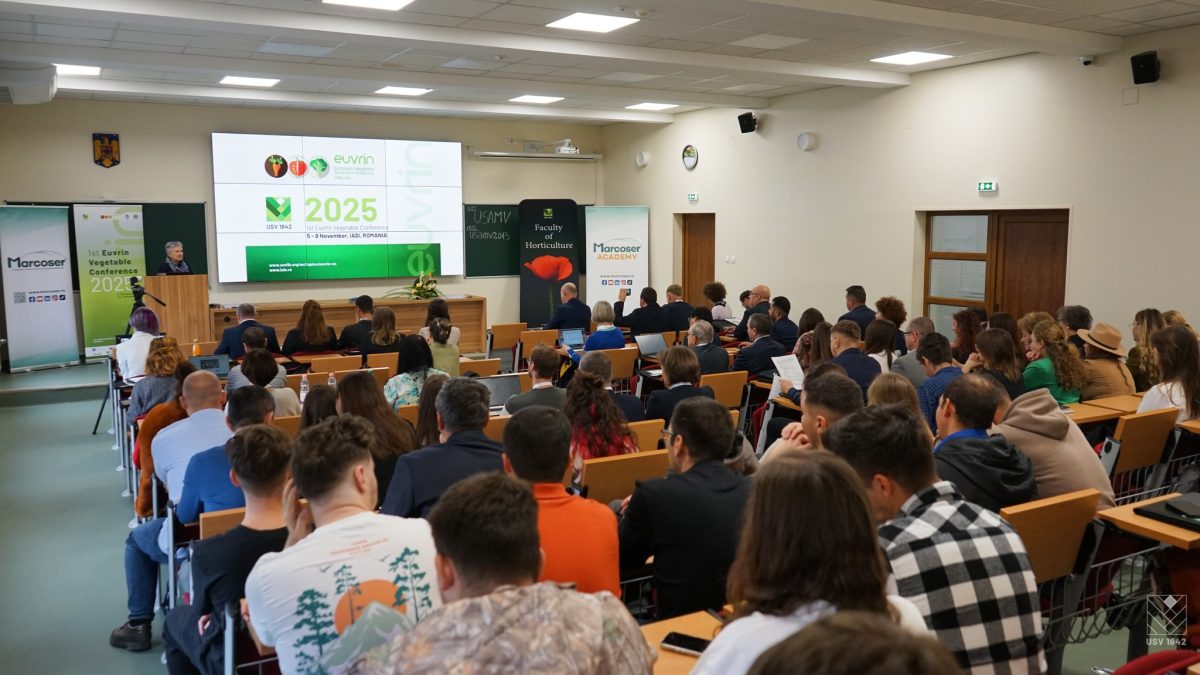 A început prima conferință europeană dedicată sustenabilității culturilor de legume, organizată la USV Iași