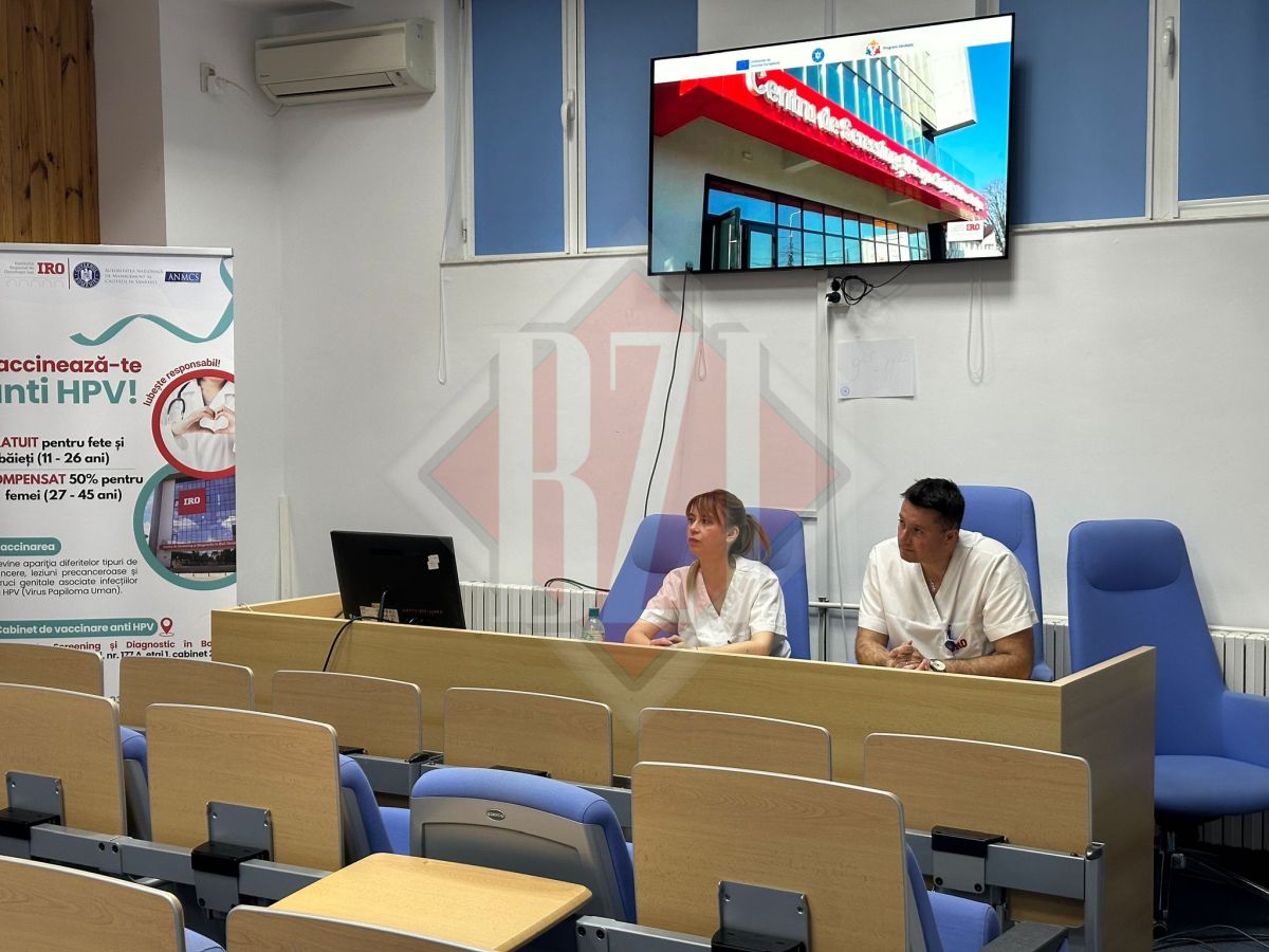 IRO Iași marchează Ziua Globală de Eliminare a Cancerului de Col Uterin! Apel la vaccinare, screening și prevenție – UPDATE