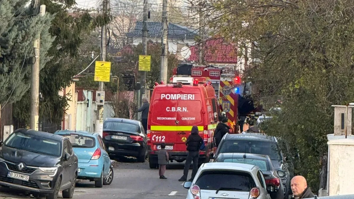 Incident grav în Constanța! O mașină a rupt o conductă de gaze. Elevii unui liceu, evacuați de urgență