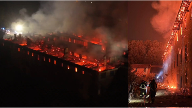 Cea mai cunoscută și iubită mănăstire a luat foc