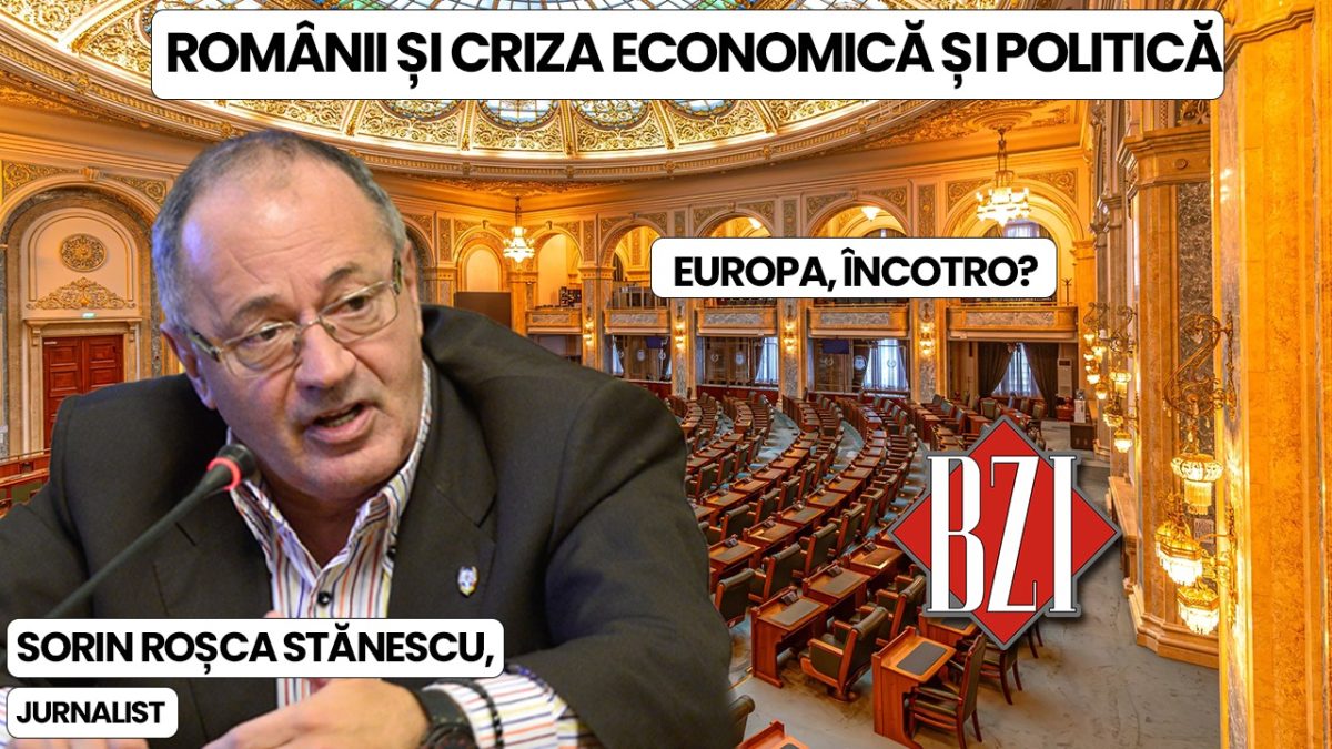 Ediție BZI LIVE alături de nașul presei din România, senior-jurnalistul Sorin Roșca Stănescu