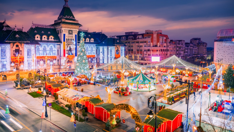 Când se deschide Târgul de Crăciun din Craiova! Zăpadă artificială, lumini spectaculoase și surprize pentru toate vârstele