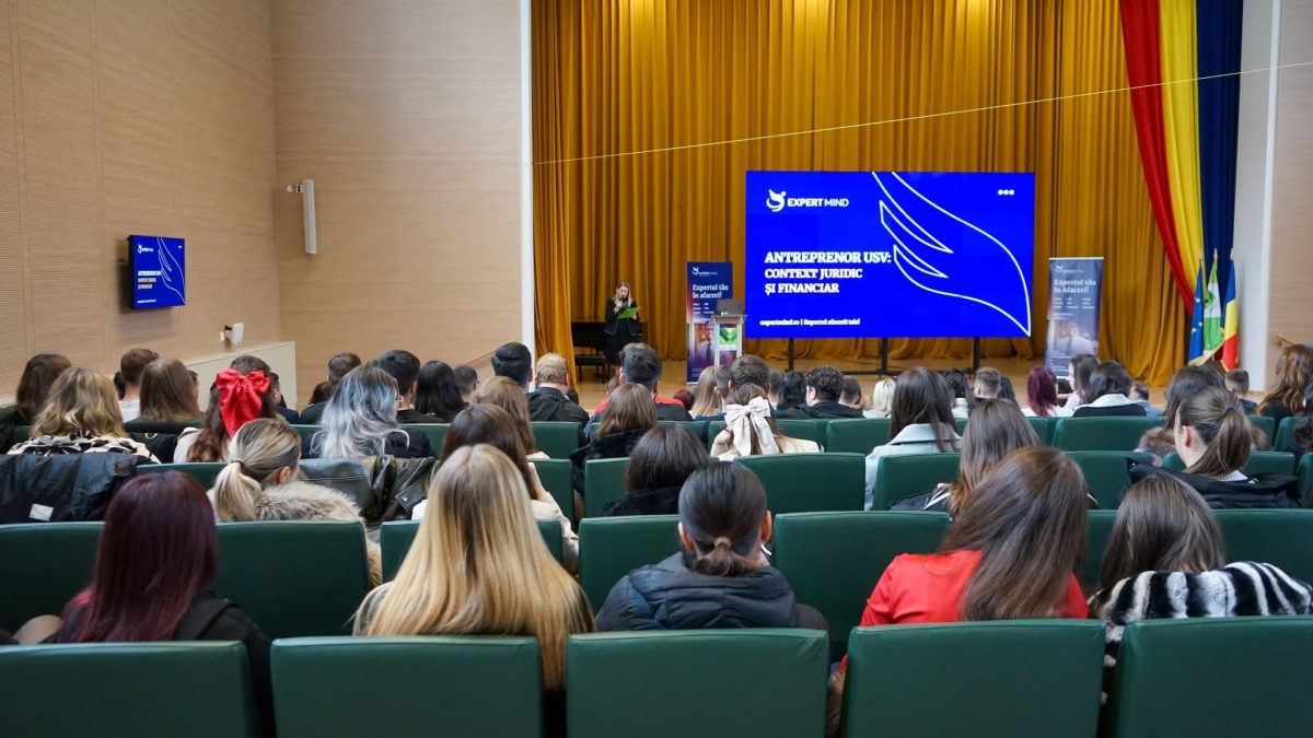 Studenții USV Iași au descoperit secretele succesului în afaceri, la workshop-ul „Antreprenor USV – context juridic și financiar”