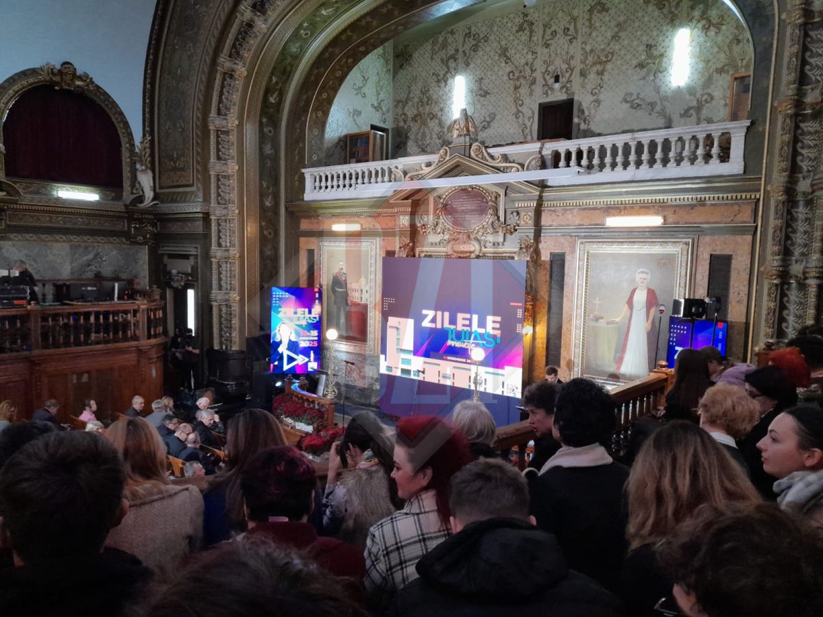 Ceremonia aniversară a Zilelor Universității Tehnice „Gheorghe Asachi” din Iași!