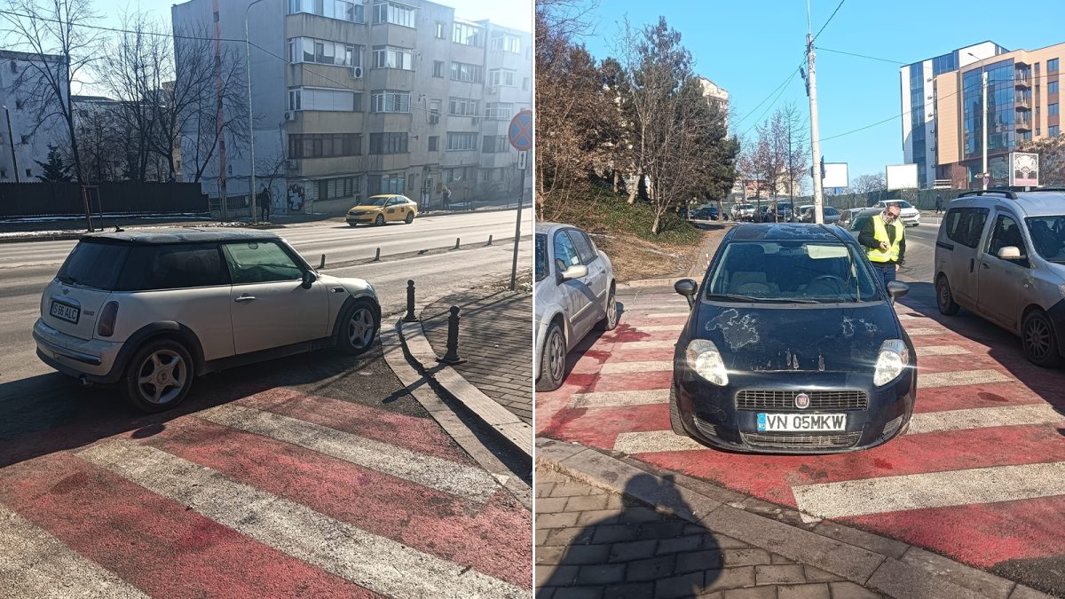 Trafic infernal pe strada Sfântul Lazăr din Iași, din cauza mașinilor parcate neregulamentar. Zilnic, sunt ridicate autoturisme în urma sesizărilor cetățenilor