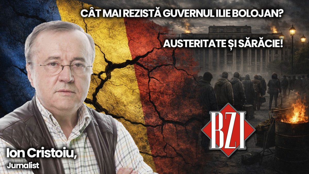 Studio-Politic BZI LIVE alături de maestrul Ion Cristoiu, celebrul și consacratul jurnalist! Vor fi dezbătute toate subiectele momentului