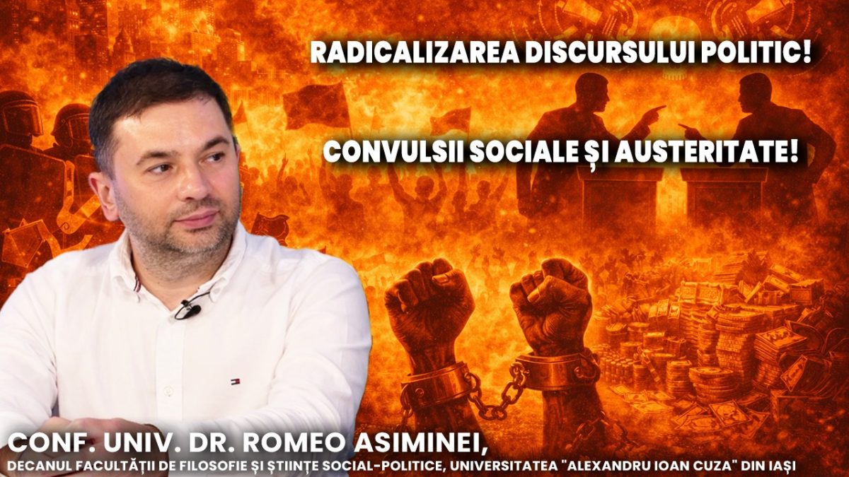 Analiză BZI LIVE, pe subiectele momentului, cu invitatul conf. univ. dr. Romeo Asiminei, decanul Facultății de Filosofie și Științe Social-Politice, Universitatea „Alexandru Ioan Cuza” din Iași