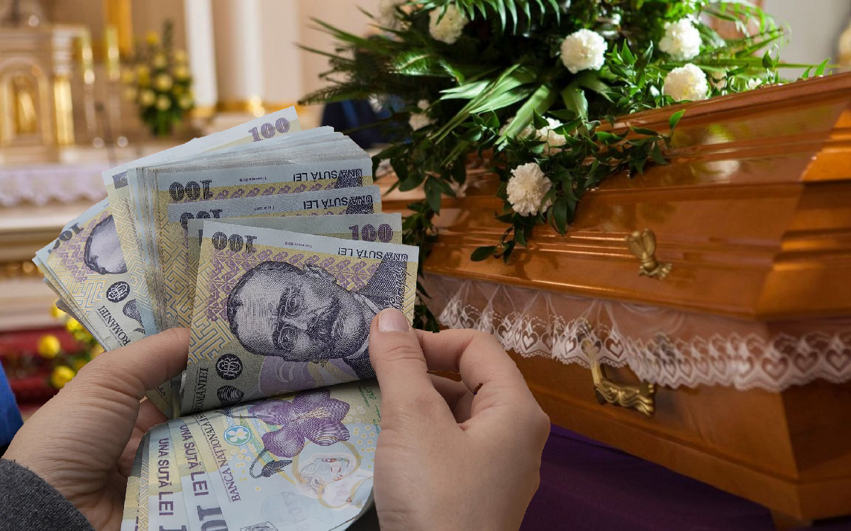Statul dă mai mulți bani la deces. Cine beneficiază de ajutorul de aproape 9.000 de lei