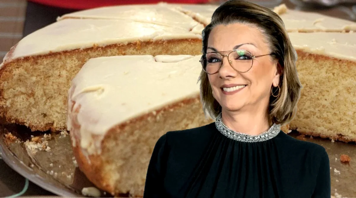 Carmen Tănase dezvăluie cum se prepară Vasilopita, desert tradițional grecesc. E prăjitura preferată a artistei