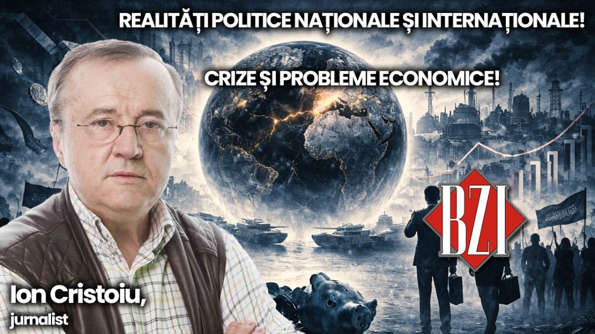 Studio-Politic BZI LIVE alături de invitatul special permanent, maestrul Ion Cristoiu, celebrul și consacratul jurnalist