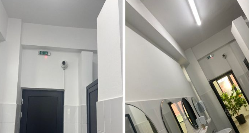 Scandal la un liceu din Focșani! Au fost montate camere de supraveghere în toaleta fetelor