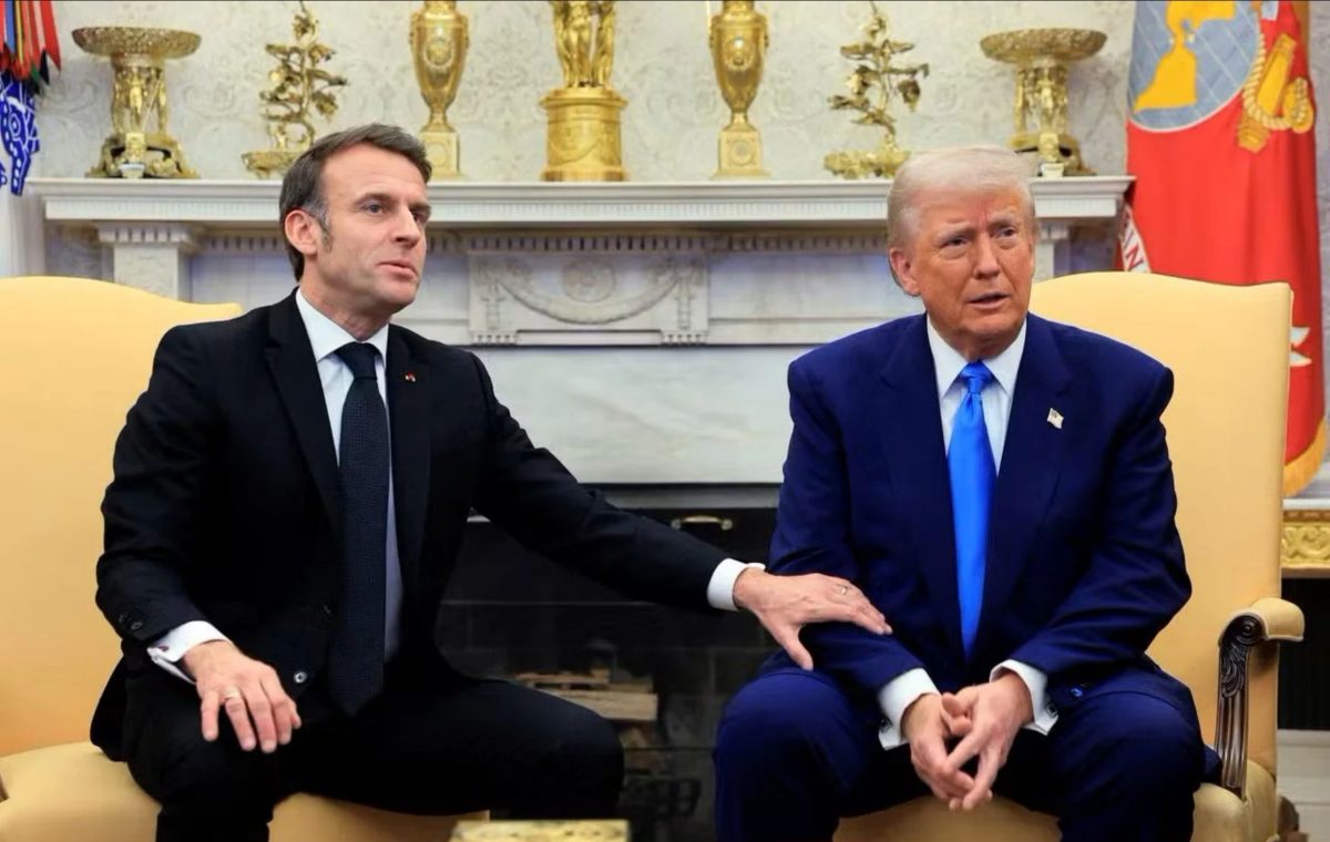 Macron îi dă replica lui Trump, care a anunțat că se gândește să iasă din NATO