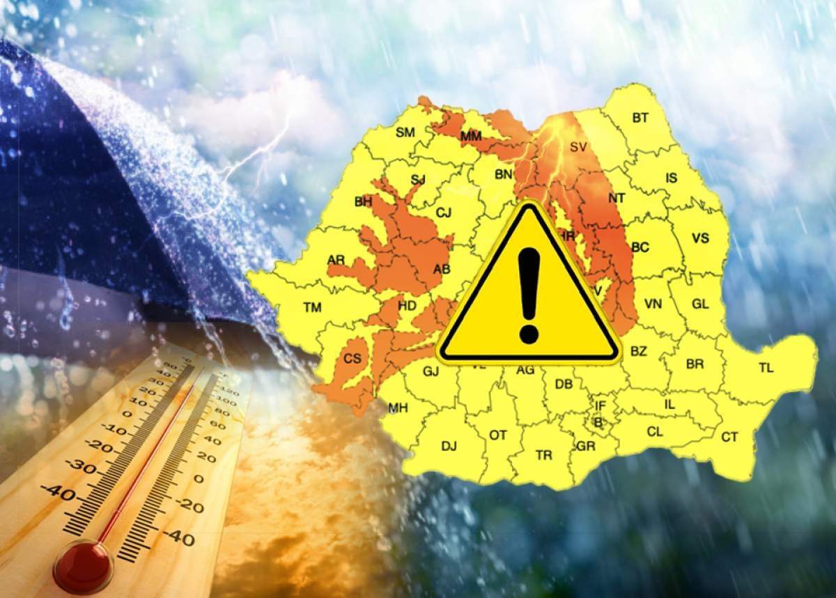 Cod galben de vânt în trei sferturi de ţară. Vremea rămâne rece până sâmbătă