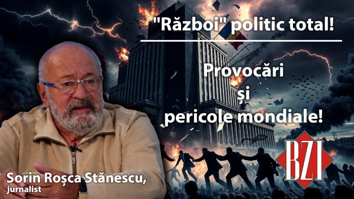 Studio-Analiză BZI LIVE alături de nașul presei din România, senior-jurnalistul Sorin Roșca Stănescu