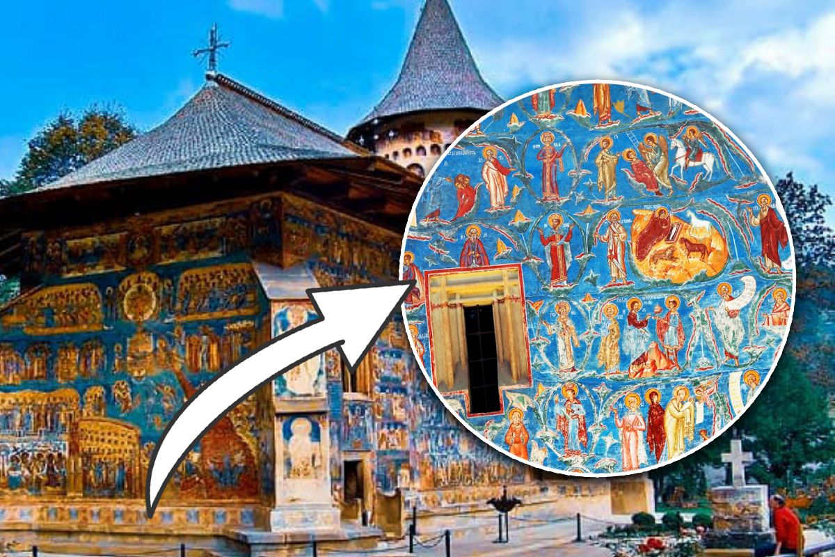 Albastru de Voroneț. Iată ce trebuie să știi despre misterul pigmentului de pe mănăstire!