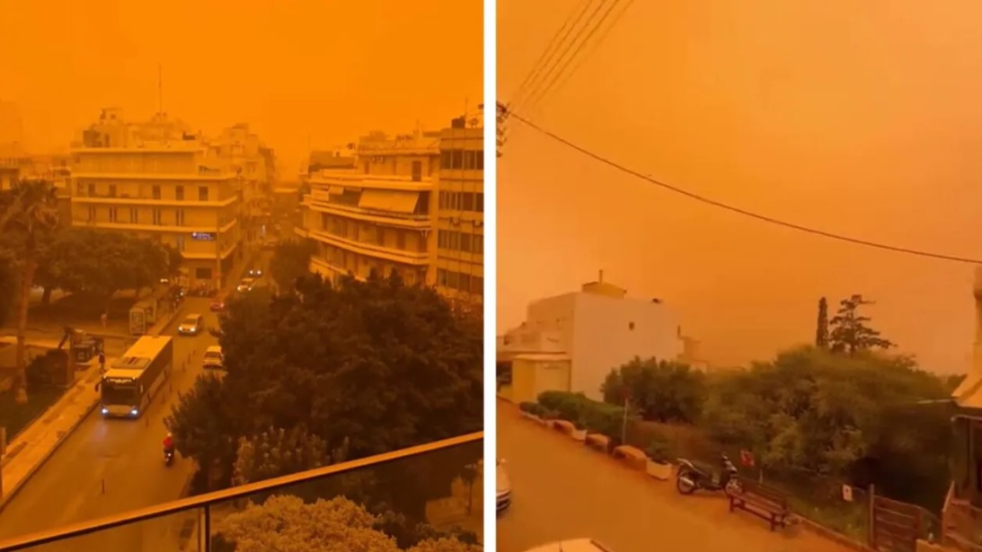 Meteorologii, în alertă: Un val uriaș de praf african a intrat în Europa. Când ajunge în România