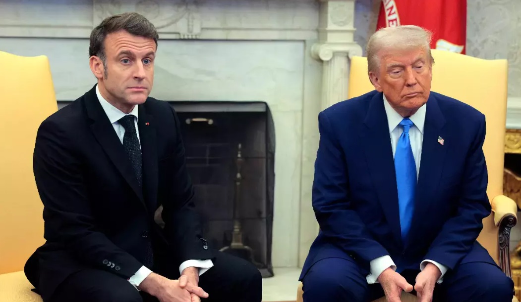 Răspunsul lui Macron, după ce Trump l-a ironizat susținând că este „maltratat” de soție