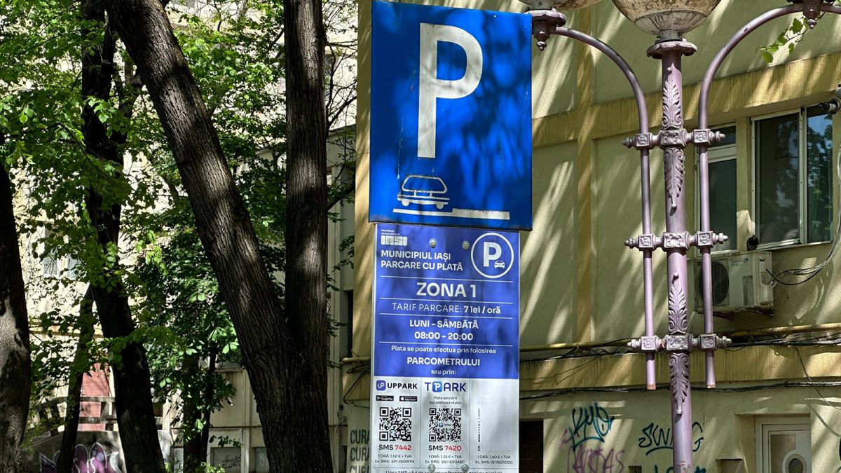 Șoferii din Iași sunt revoltați după ce primăria a implementat sistemul de parcare cu plată! De pe 15 mai, intră în vigoare taxarea în mai multe zone