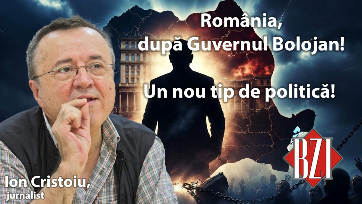Studio-Special BZI LIVE cu maestrul Ion Cristoiu, celebrul și consacratul jurnalist! Toate subiectele momentului vor fi abordate!