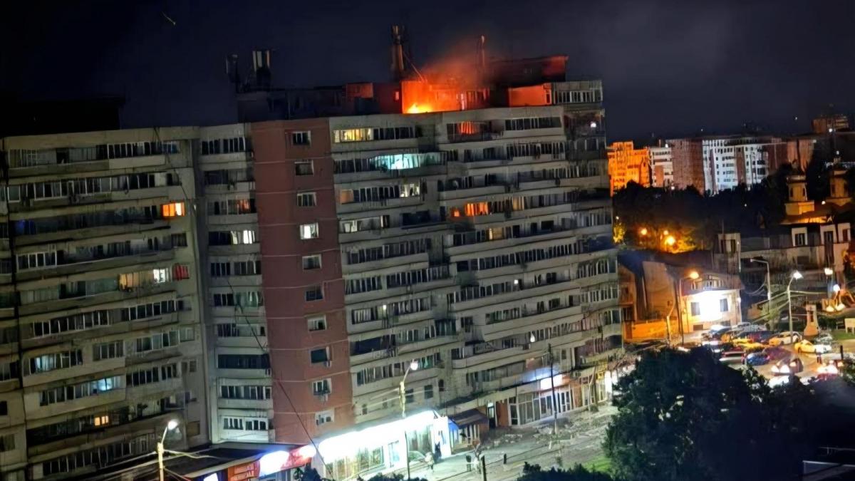 Reacția locatarilor din blocul lovit de dronă la Galați: „Am fost aproape să murim”