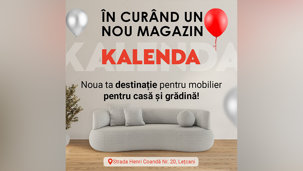 Kalenda își extinde prezența în Moldova prin deschiderea unui nou showroom de mobilă la Iași