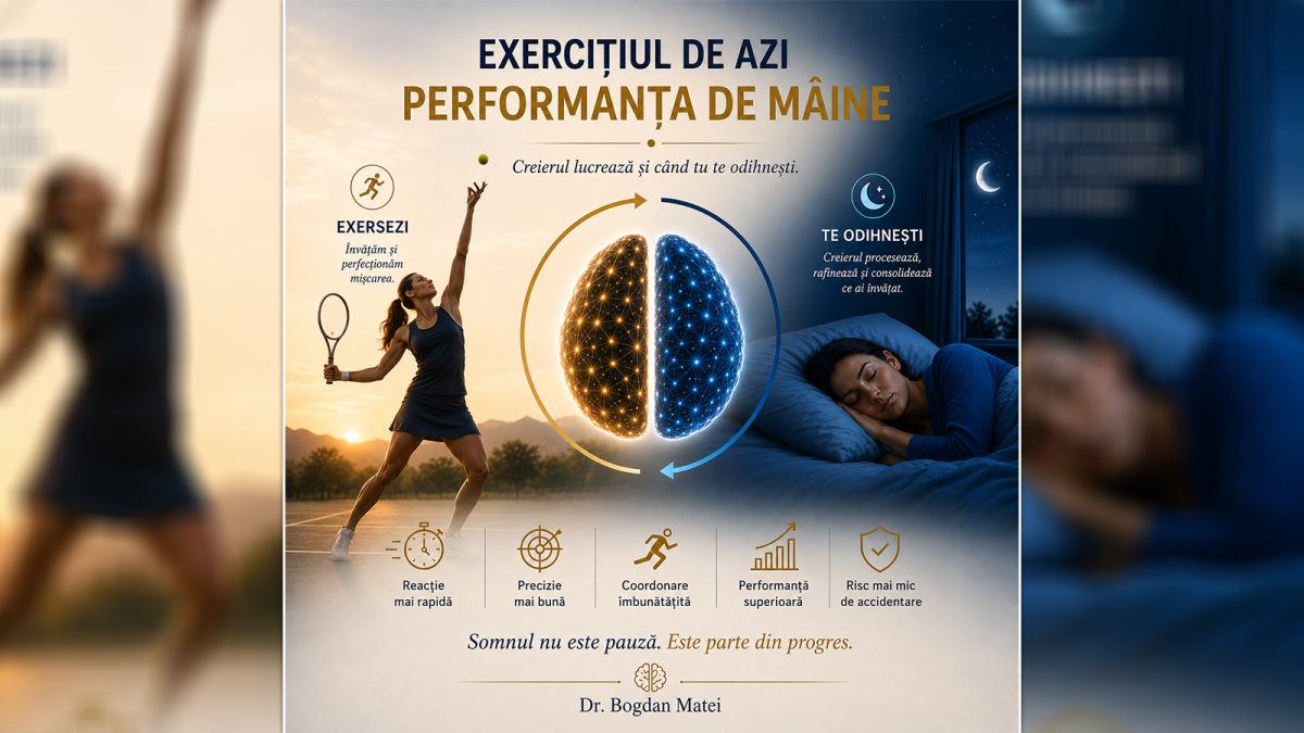 Biologia somnului (15): Cum transformă somnul exercițiul în performanță