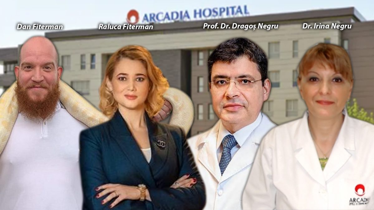 Problemele se țin lanț pentru spitalul Arcadia al familiei Fiterman! Un medic acuză că nu a fost plătit!