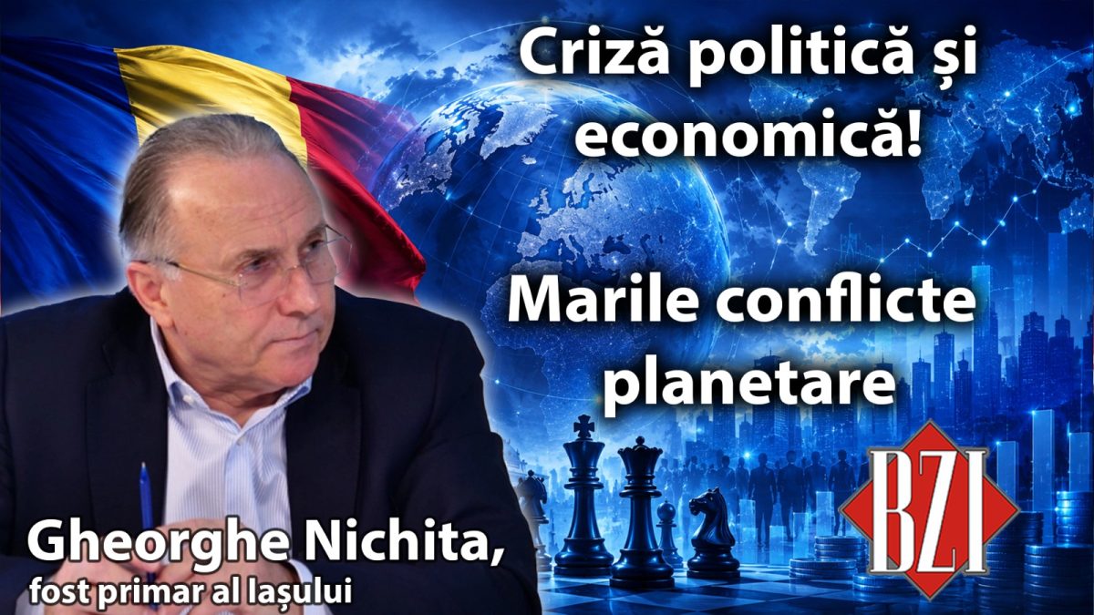 Studio – Analiză BZI LIVE alături de invitatul special permanent Gheorghe Nichita, fost primar al Iașului