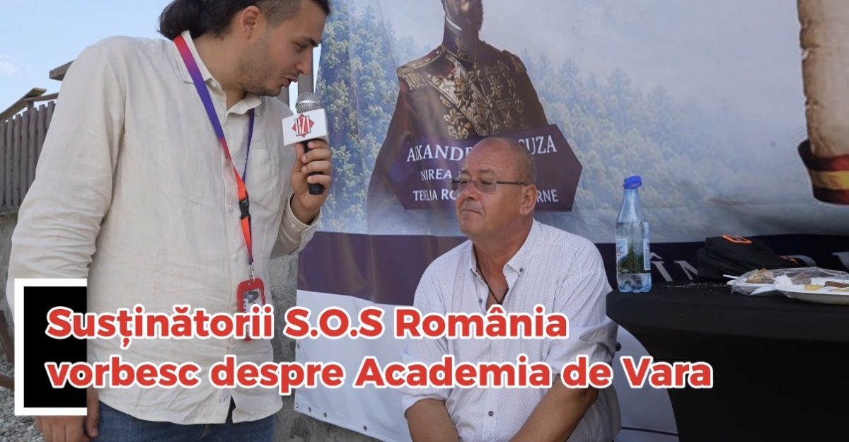 Susținătorii SOS România vorbesc despre Academia de Vară