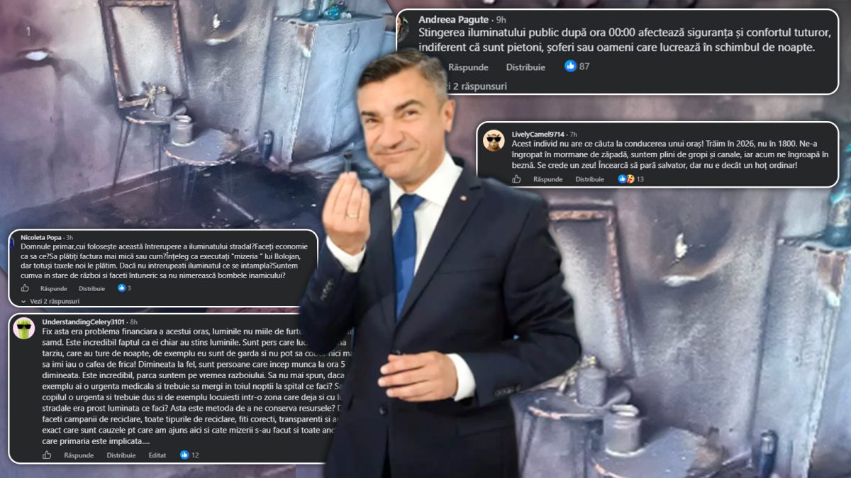 Mihai Chirica a lăsat ieșenii în beznă și în pericol! Un salon de înfrumusețare a fost incendiat, iar oamenii cer primarului reaprinderea iluminatului public: „A spart geamul și a dat foc spațiului”