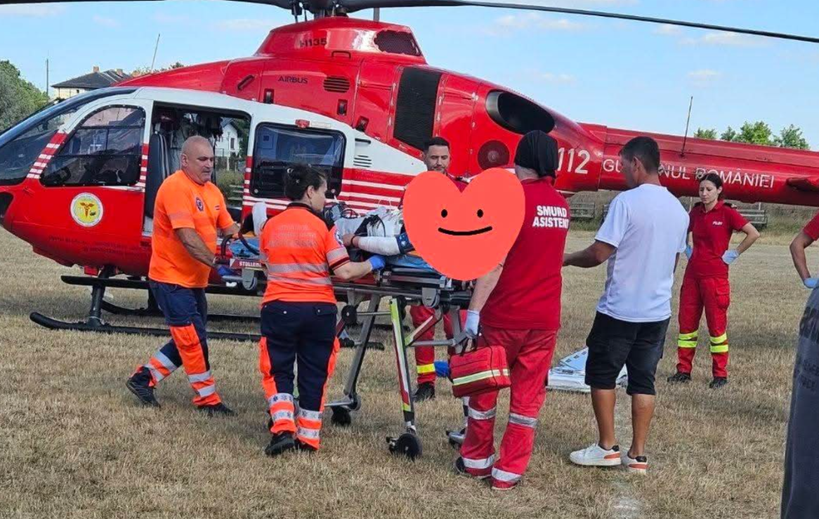 O fetiță a ajuns la spital cu elicopterul după un accident cu trotineta. Primarul din Plugari: „Siguranța copiilor nu este de negociat!”