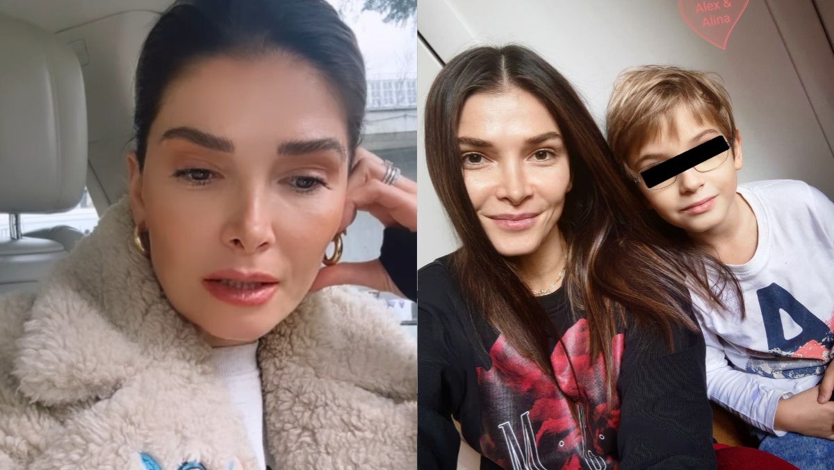 Alina Pușcaș a ajuns de urgență cu fiul ei la spital. Ce a pățit Alex. „E groaznic. Respira pe gură”