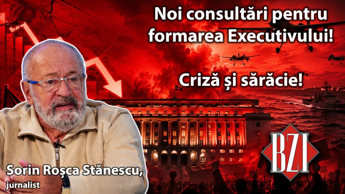 Studio-Analiză BZI LIVE alături de invitatul special permanent nașul presei din România, senior-jurnalistul Sorin Roșca Stănescu! Subiectele de impact ale momentului vor fi analizate