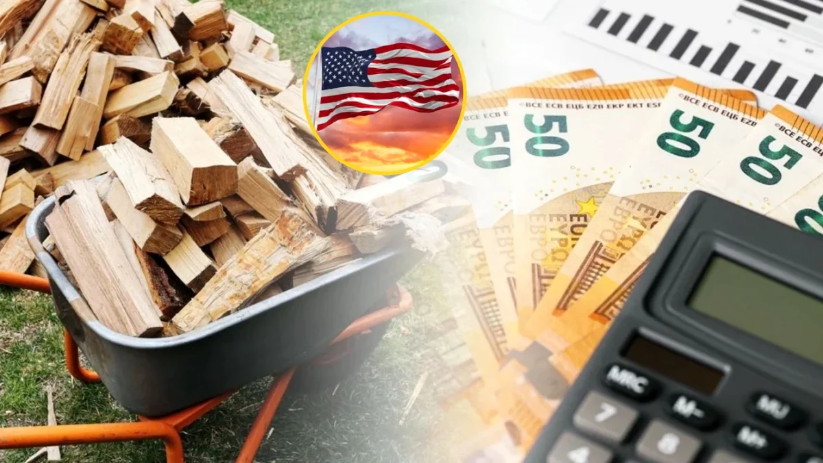Cât costă lemnele de foc în America? O româncă din Pennsylvania a dezvăluit cât plătește pentru o mașină plină